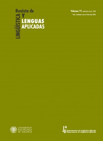 Revista De Linguistica Y Lenguas Aplicadas