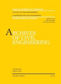 Archives Of Civil Engineering