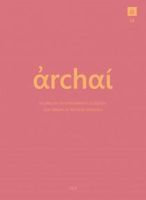 Archai-revista De Estudos Sobre As Origens Do Pensamento Ocidental
