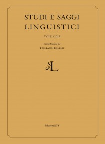 Studi E Saggi Linguistici